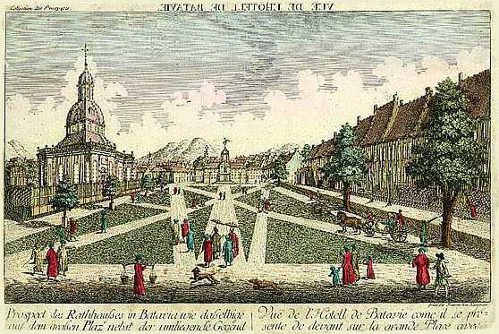 raadhuis Batavia 1750